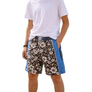 Polo Sport Ralph Lauren Floral Swim Trunks XL 20 Y2K Vintage